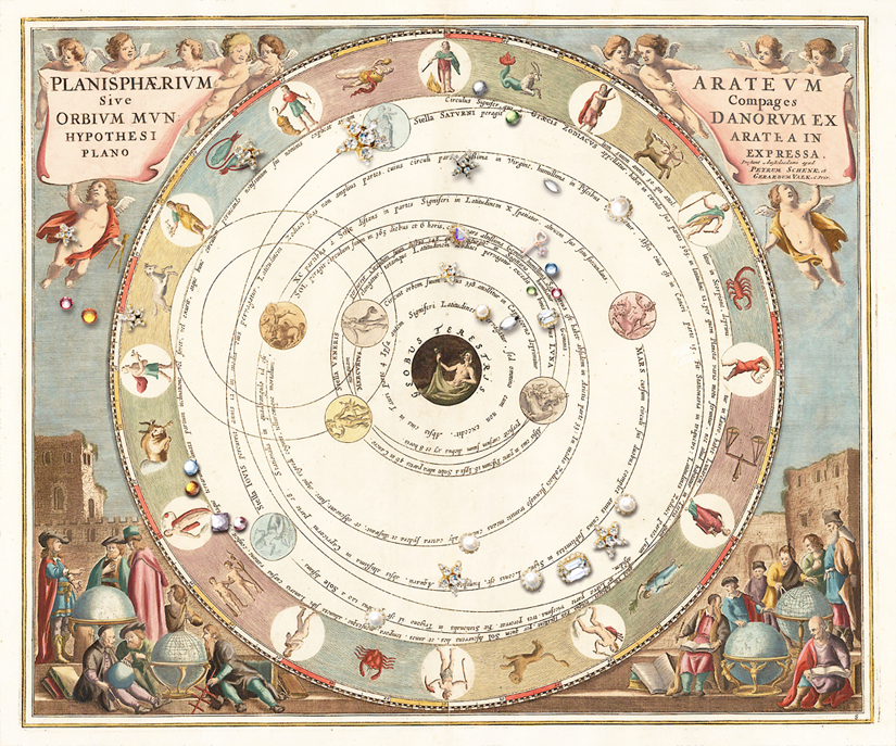 地図　アストロロジー　Astrology